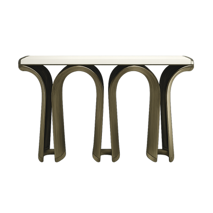Handmade Patina Console