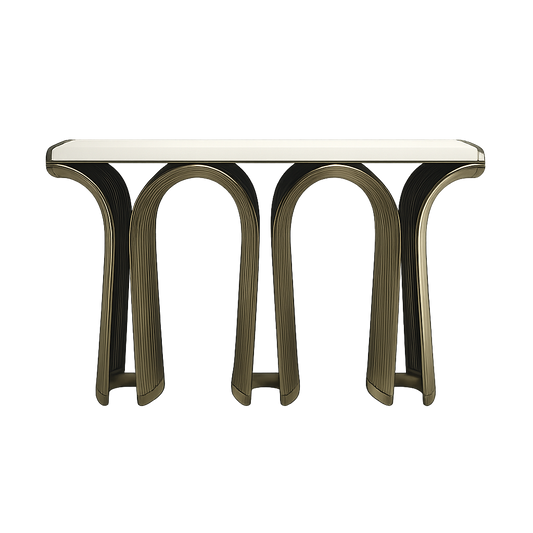 Handmade Patina Console