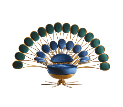 Luxury Peacock Chair Double Layer