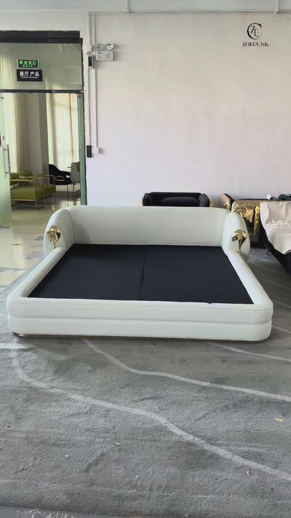 Curved Headboard Soleil Bed