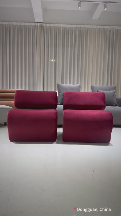 Designer Curved Lounge Chair