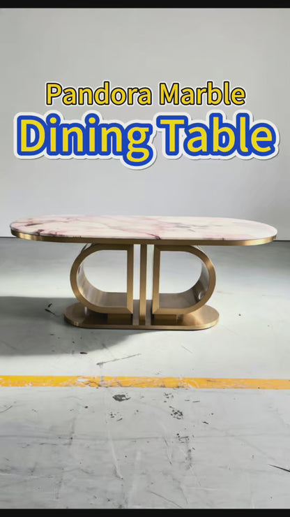Pandora Luxury Stone Dining Table