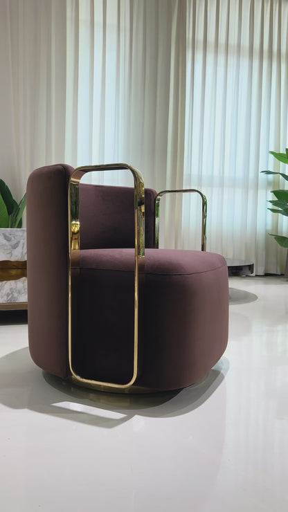Bespoke Italian Bracelet Armchair