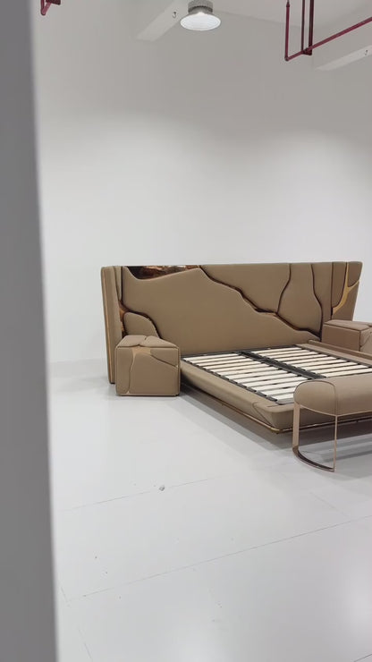 Italian Stylish Lapiaz Bed Pro