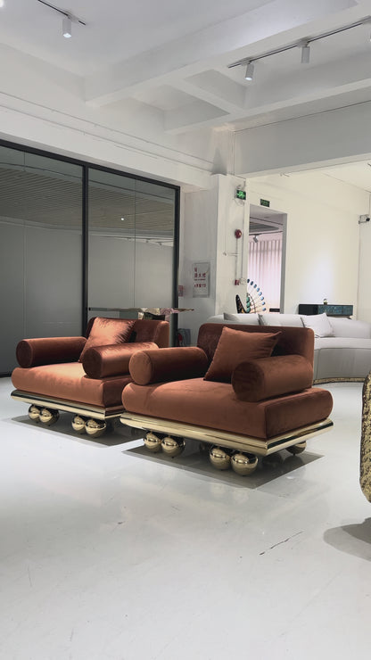 3D Designer Sectional Sofa