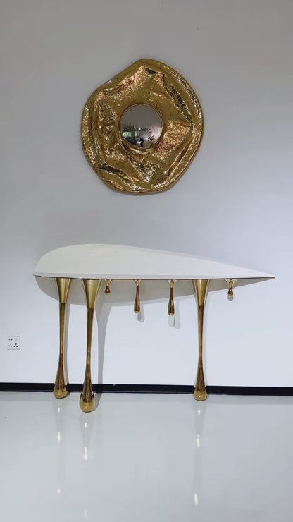 Italian Lava Stand Console