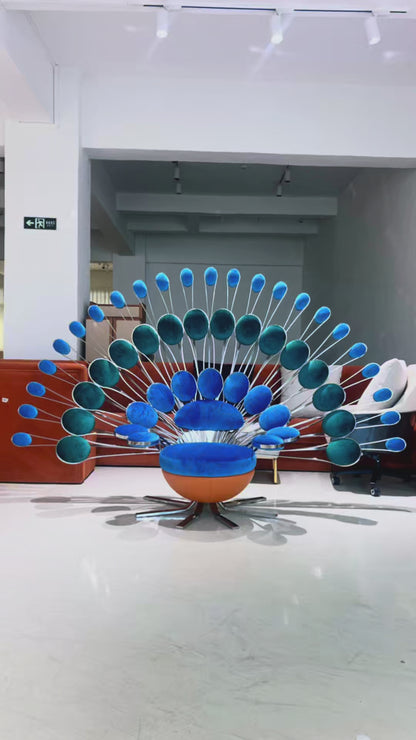 Luxury Peacock Chair