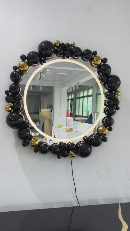 Italian Light Luxury Handmade Newton II Mirror