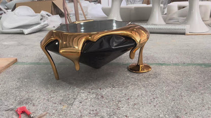 Diamond-Inspired Coffee Table