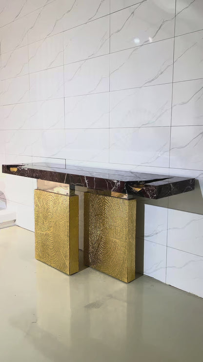 Luxury Marble Console Table