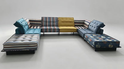 Italian Fee Style Mah Jong Sofa