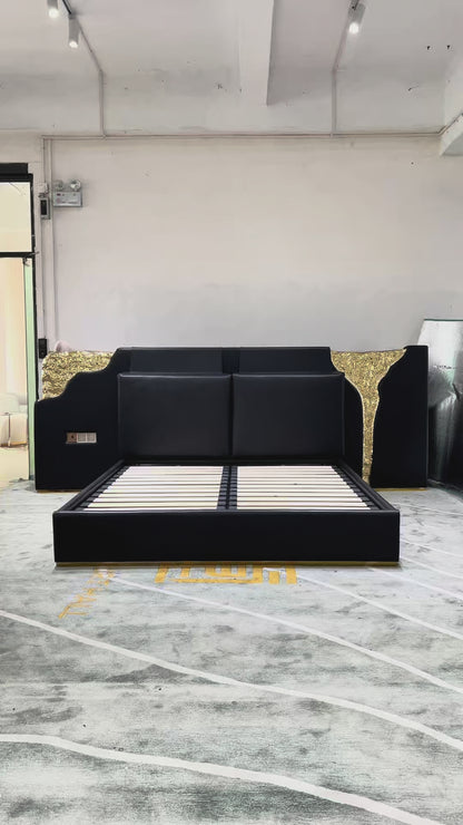 Italian Luxury Lapiaz Brass Bed