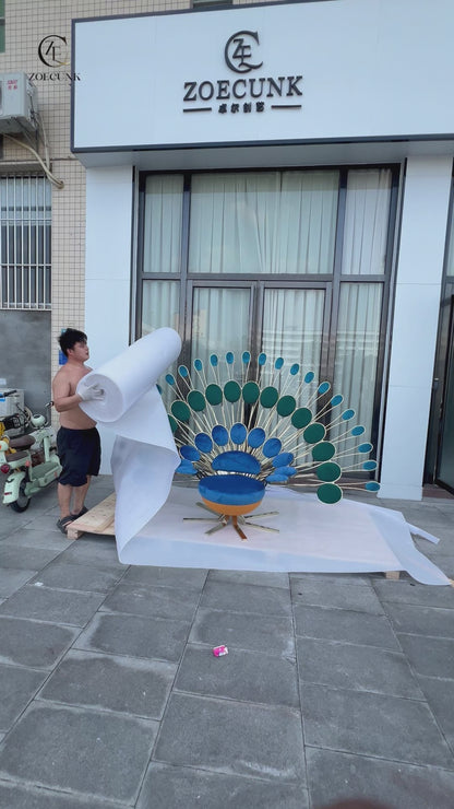Luxury Peacock Chair