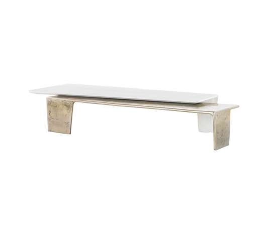 Custom Marble & Aluminium Console