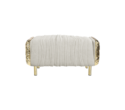 Sculptural Designer Ottoman