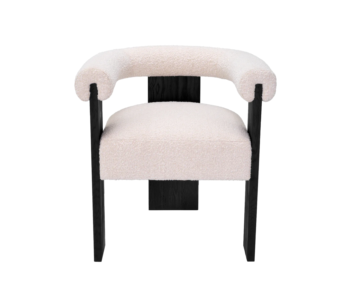 Percy Boucle Cream Dining Chair