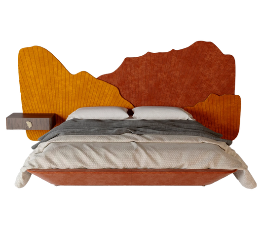 Luxury Handmade Ginkgo Bed