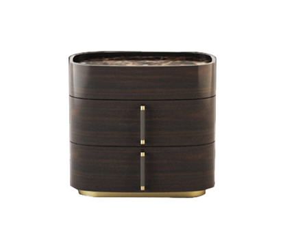 Touched D Curved  Night Stand