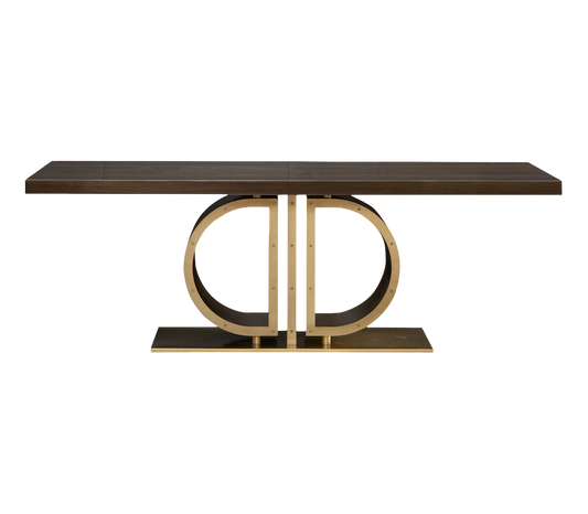 Italian Luxury Monogram Dining Table