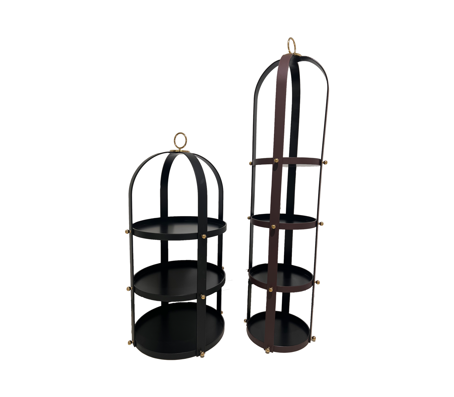 Handmade La Gabia Black Shelf