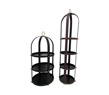 Handmade La Gabia Black Shelf