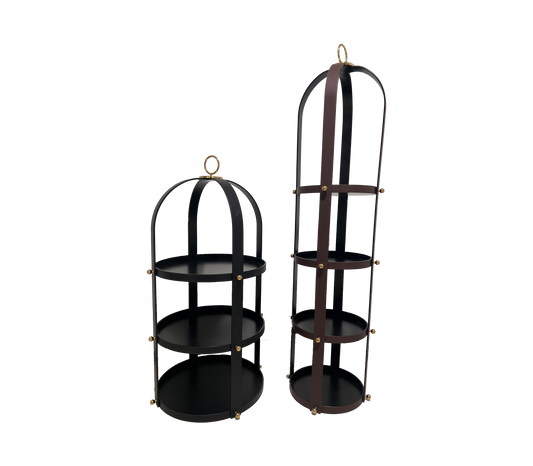 Handmade La Gabia Black Shelf