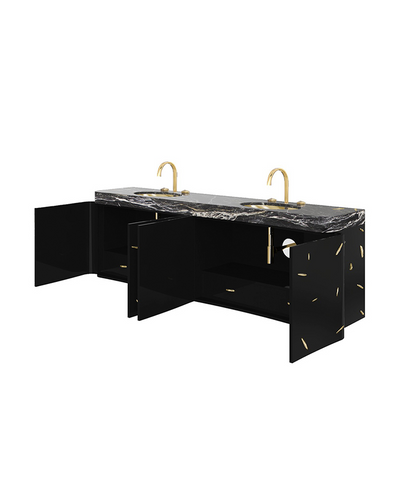 Accented Luxury Double Basin