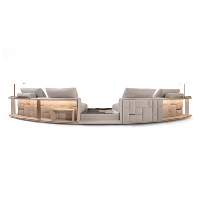Luxury Babylon Rack Circle Sofa