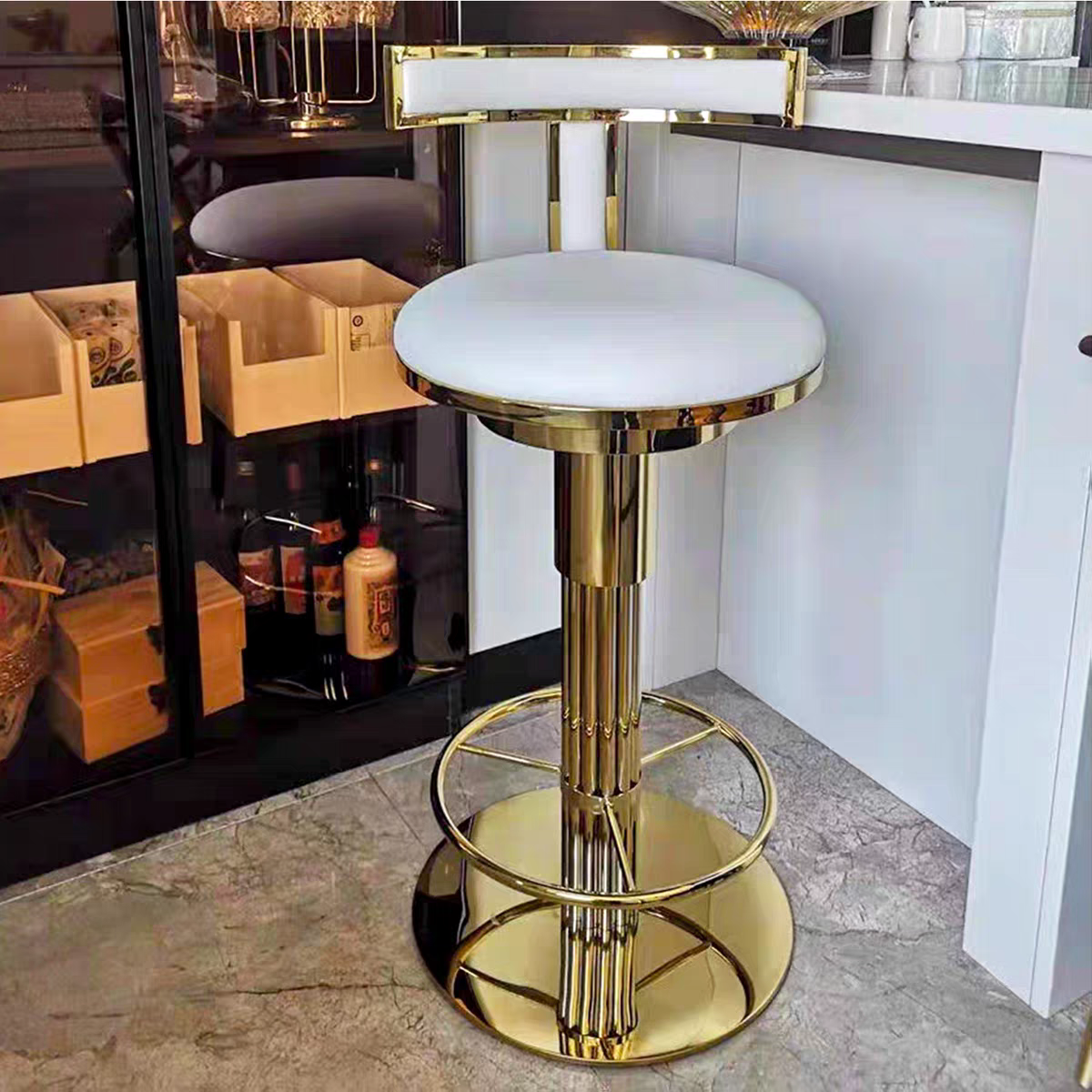 The Golden Bar Stool