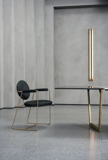 Luxury Metal Frame Dining Chair