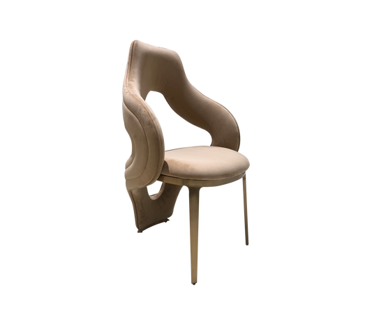 Handmade Luxury Velvet Dining Chair