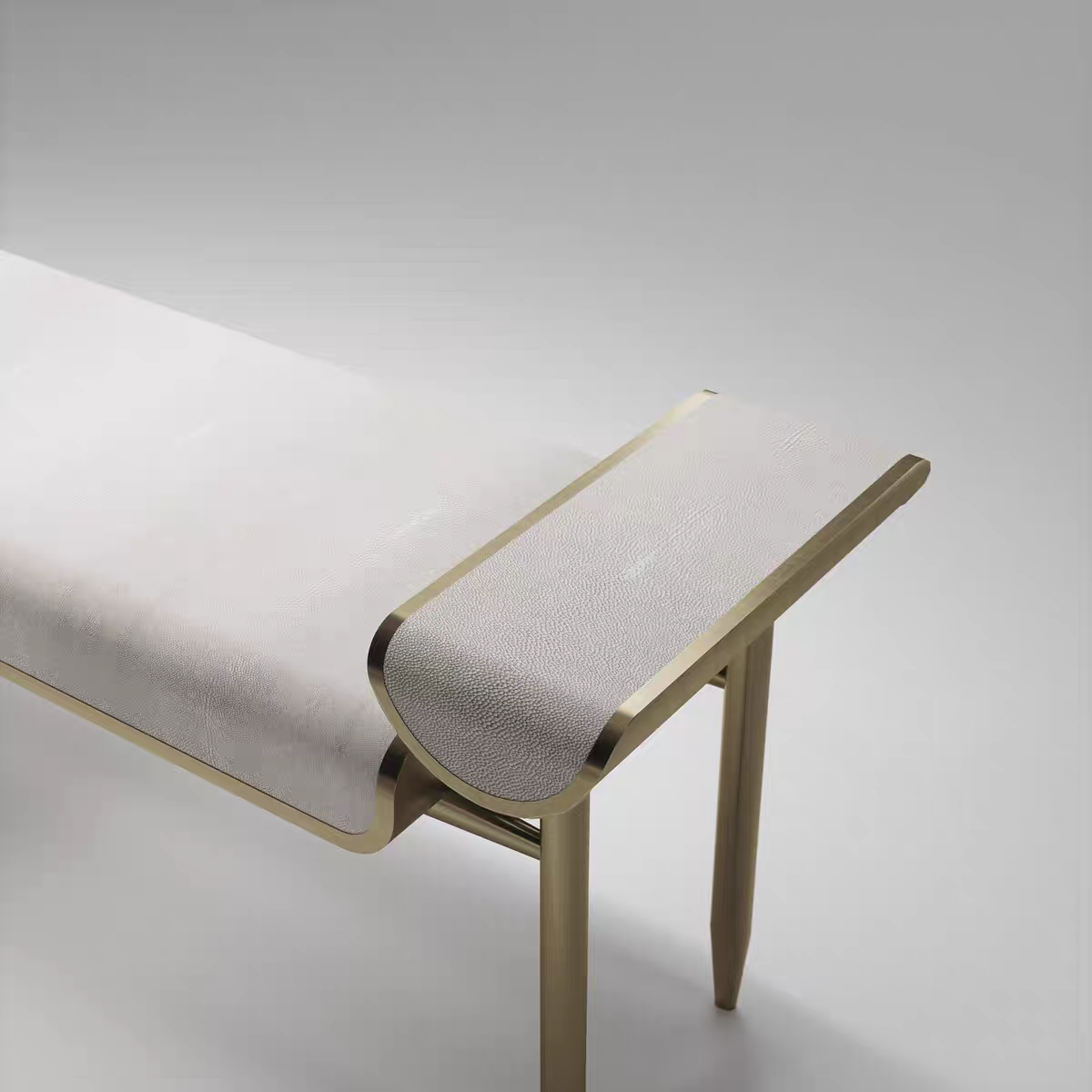 Handmade Velvet Bench