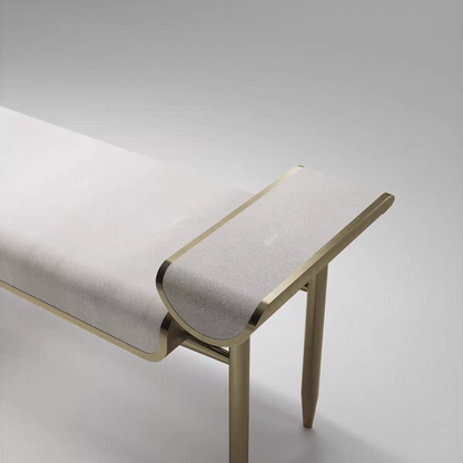Handmade Velvet Bench