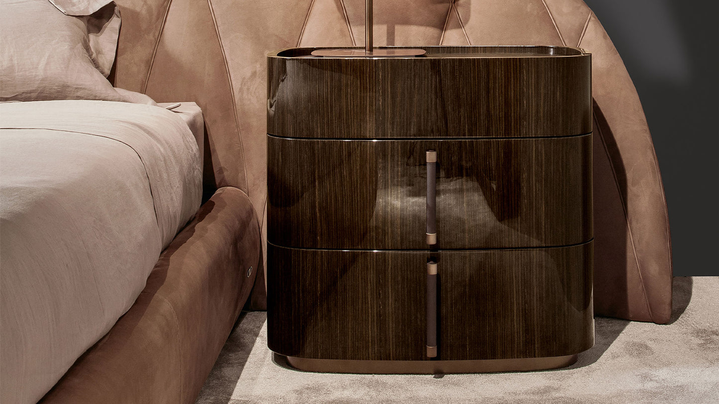 Touched D Curved  Night Stand