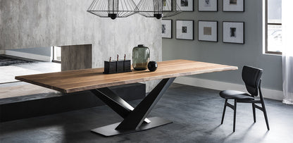 Stratos Wood Dining Table