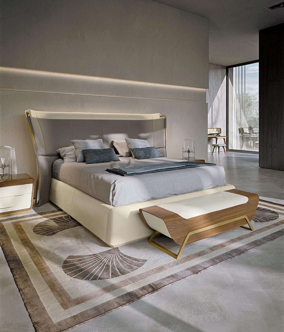 Melting Light Turri Bench