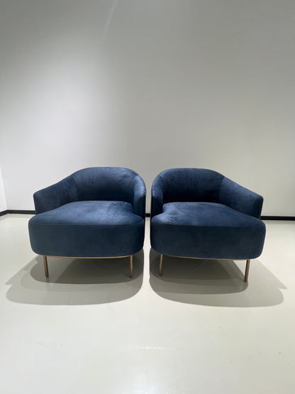 Royel Blue Armchair