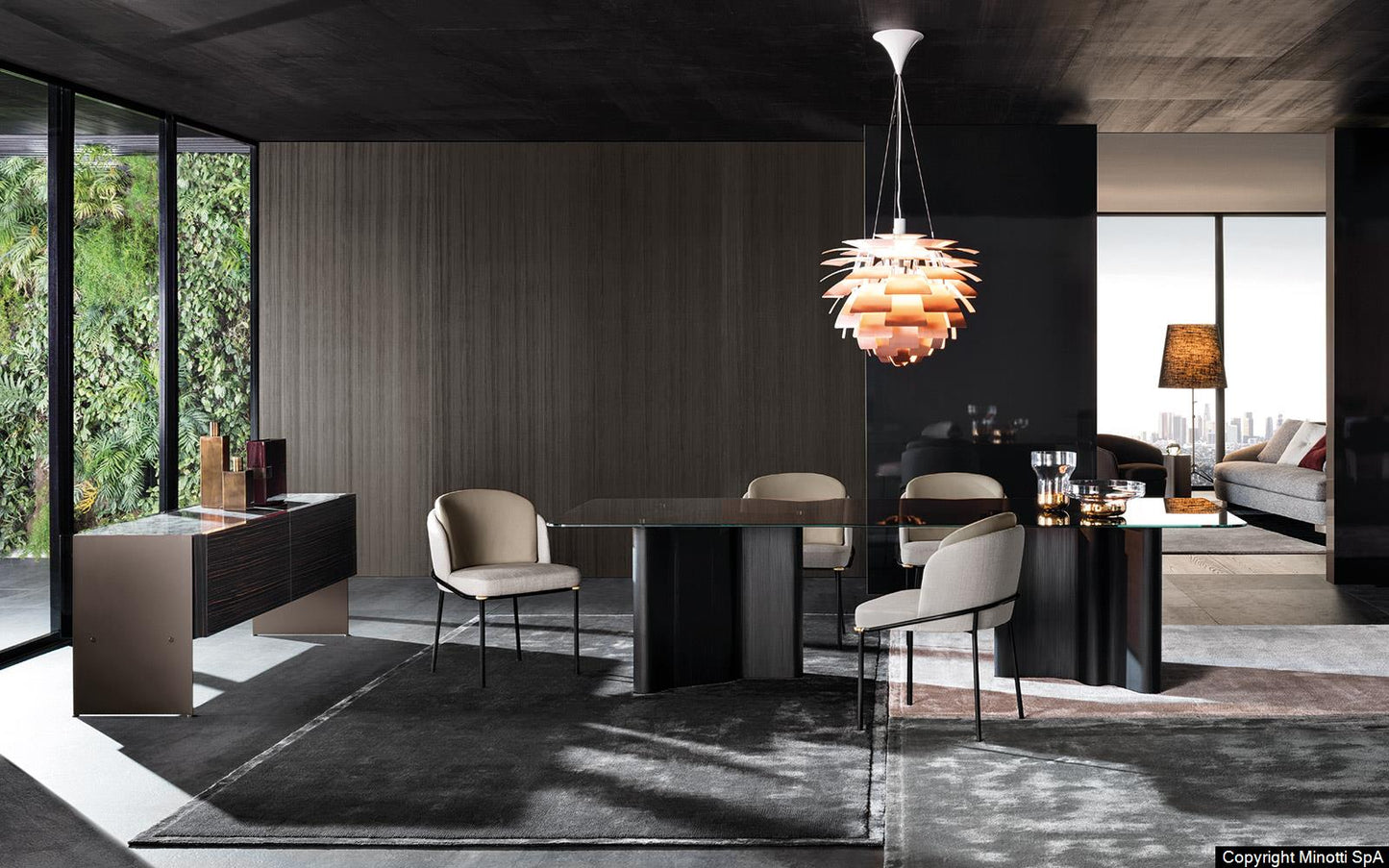 Handmade Fil Noir Chair