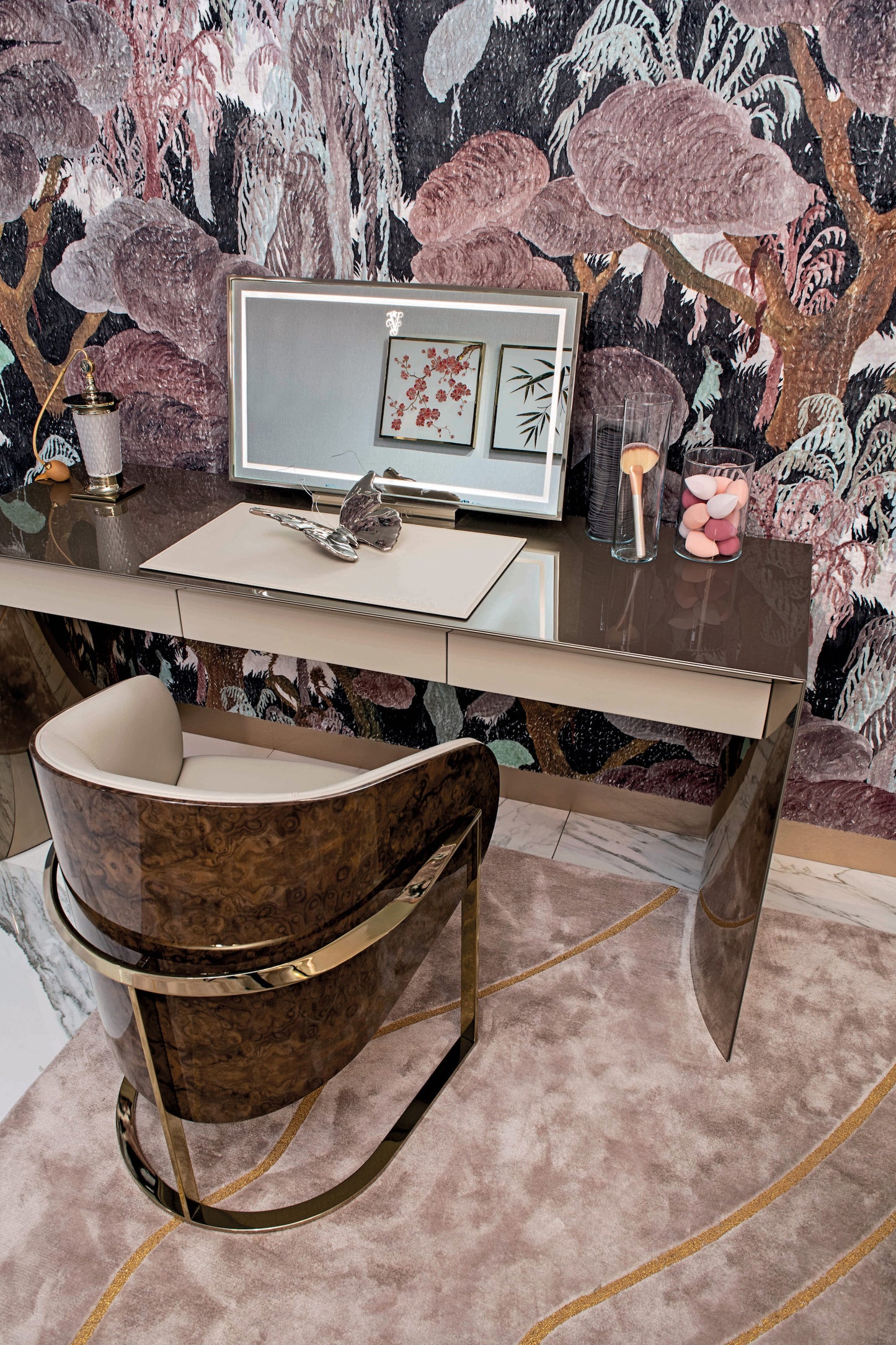 Olimpia Wooden Dressing Table