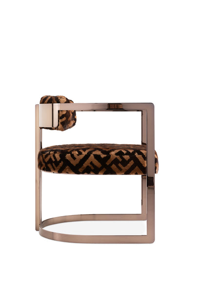Bright Fur Armchair