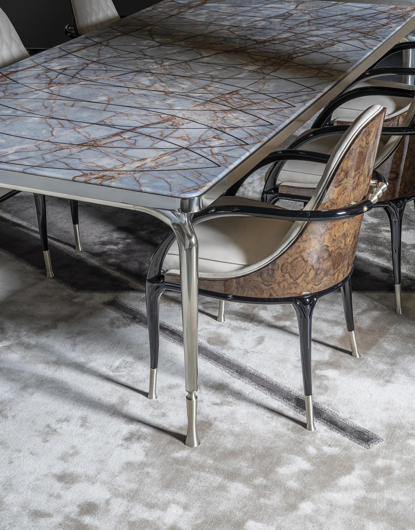 Natural Marble Thule Dining Table