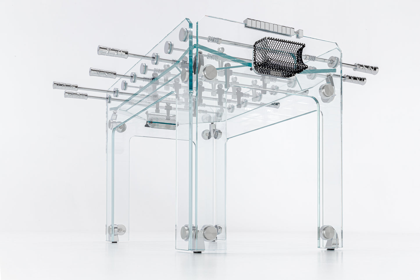 High-end glass football table