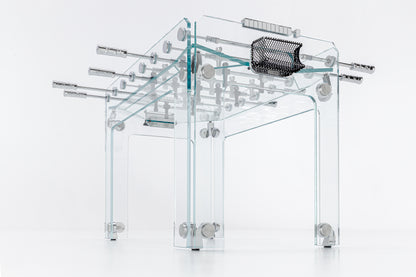 High-end glass football table