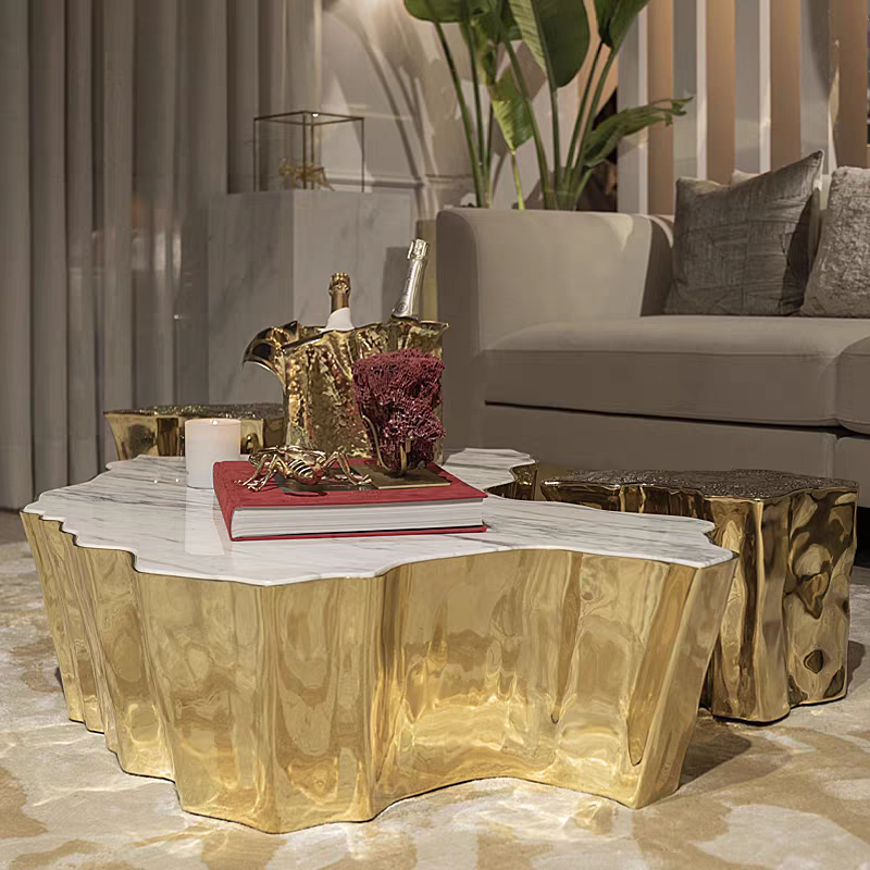 Handmade Marble Center Table
