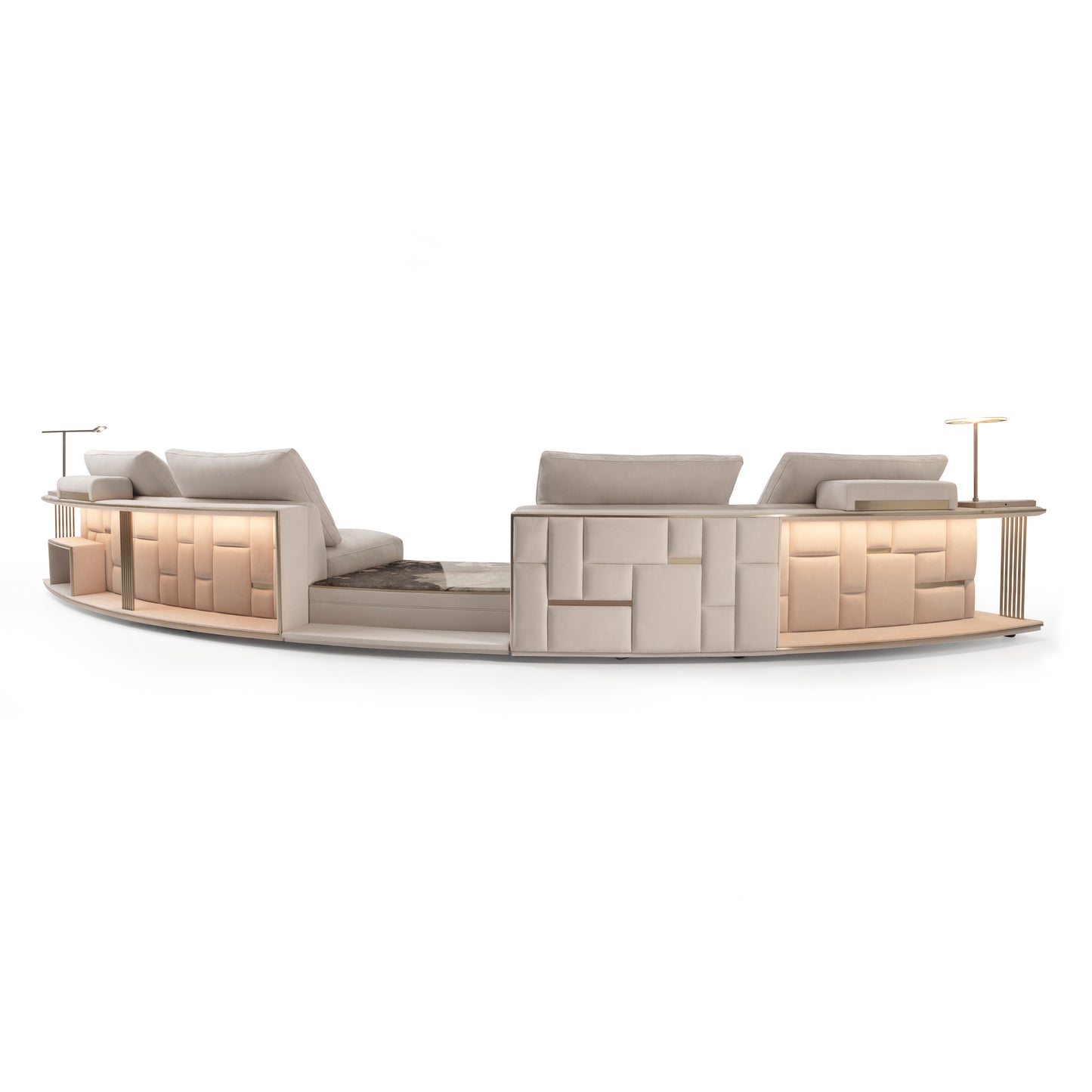 Luxury Babylon Rack Circle Sofa