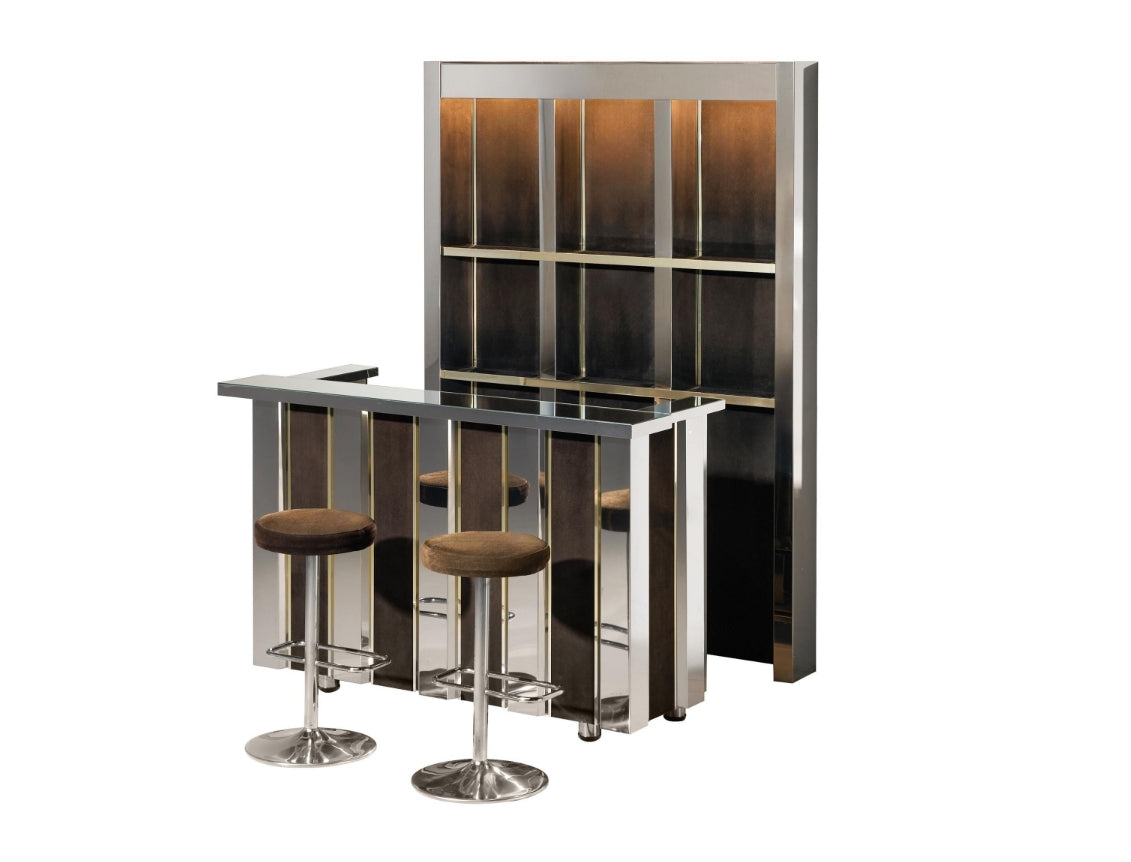 Hollywood Regency Bar Cabinet
