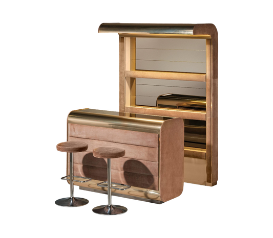 Hollywood Regency amd stools