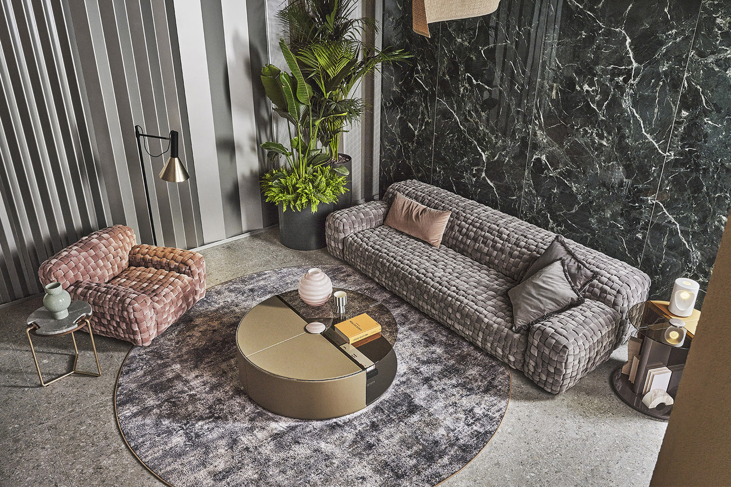Italian Light Luxury Furniture Sofa