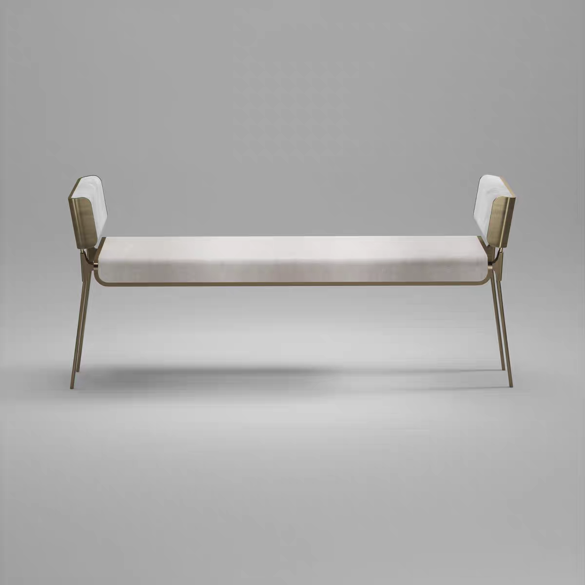 Handmade Velvet Bench