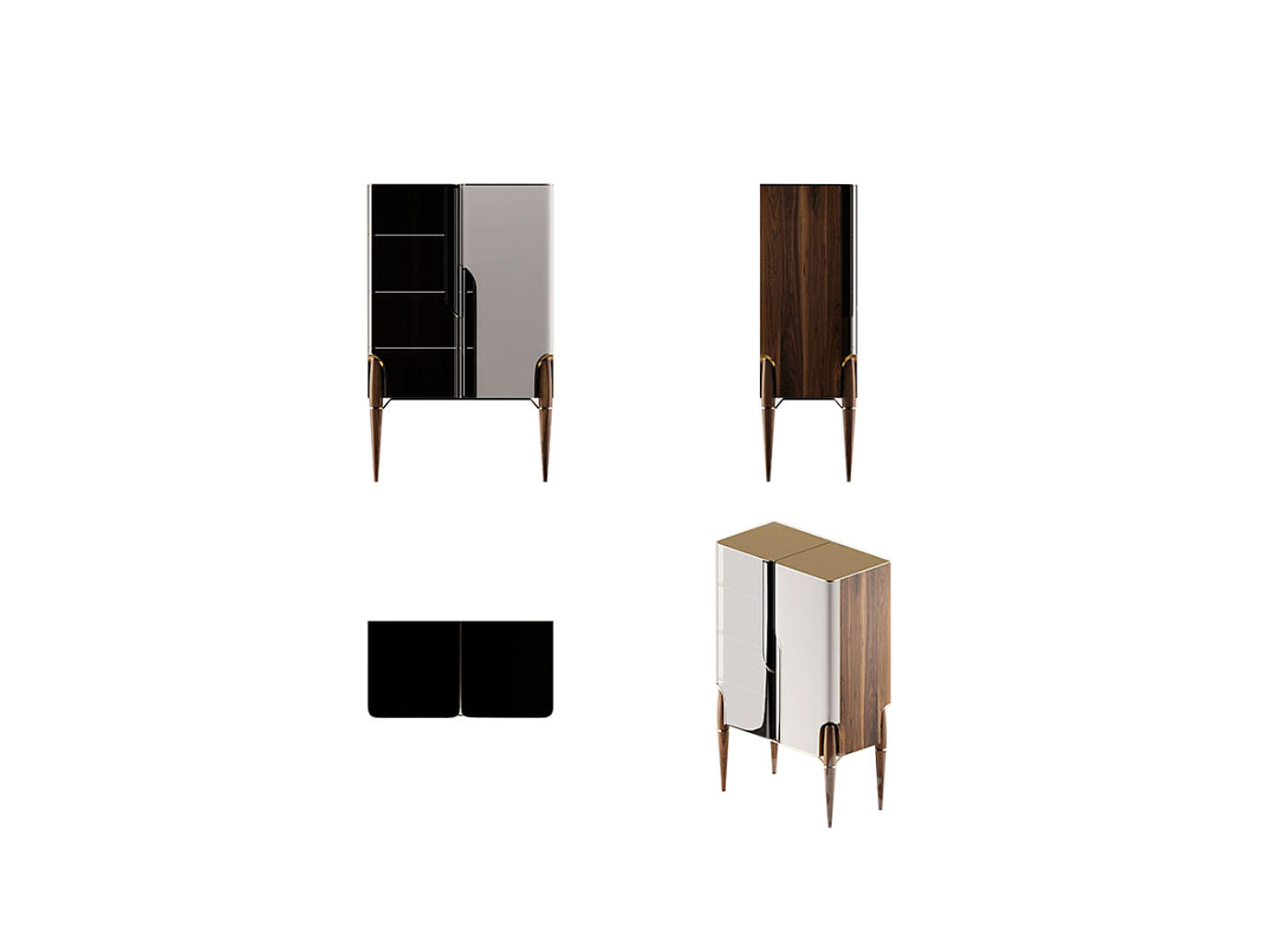 Handmade Luxury Bar Cabinet